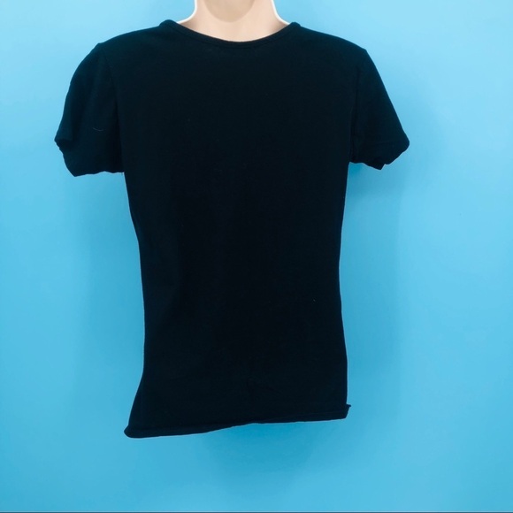 Rebellious women’s black graphic Tee size Large - Picture 3 of 6